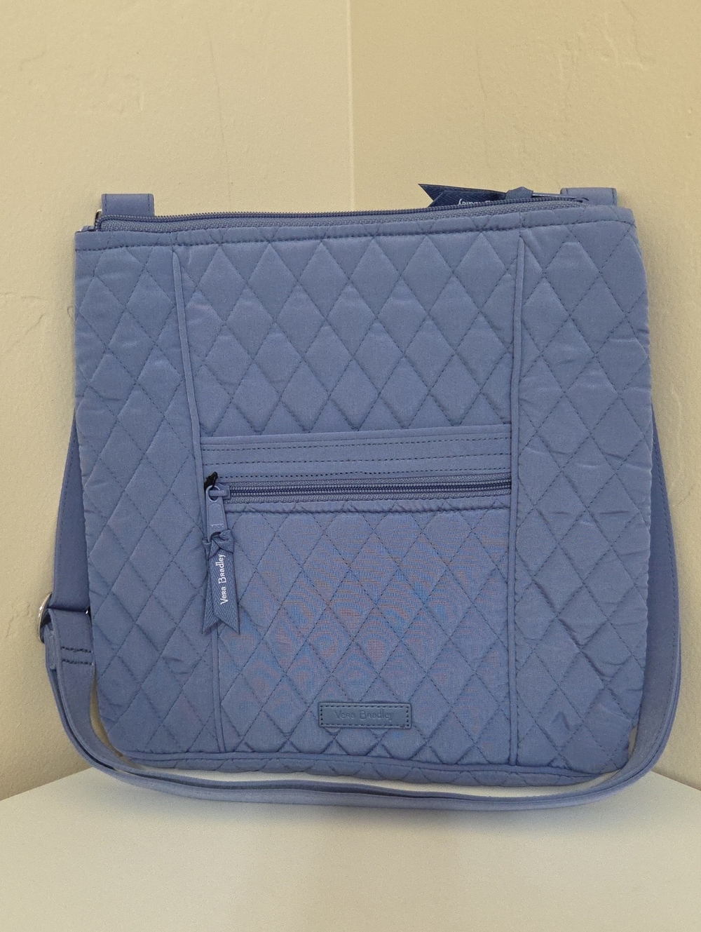 Vera Bradley Crossbody Hipster Bag. Rustic Blue Color.
